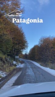 Comienza la nieve de otoño en Patagonia Aysén