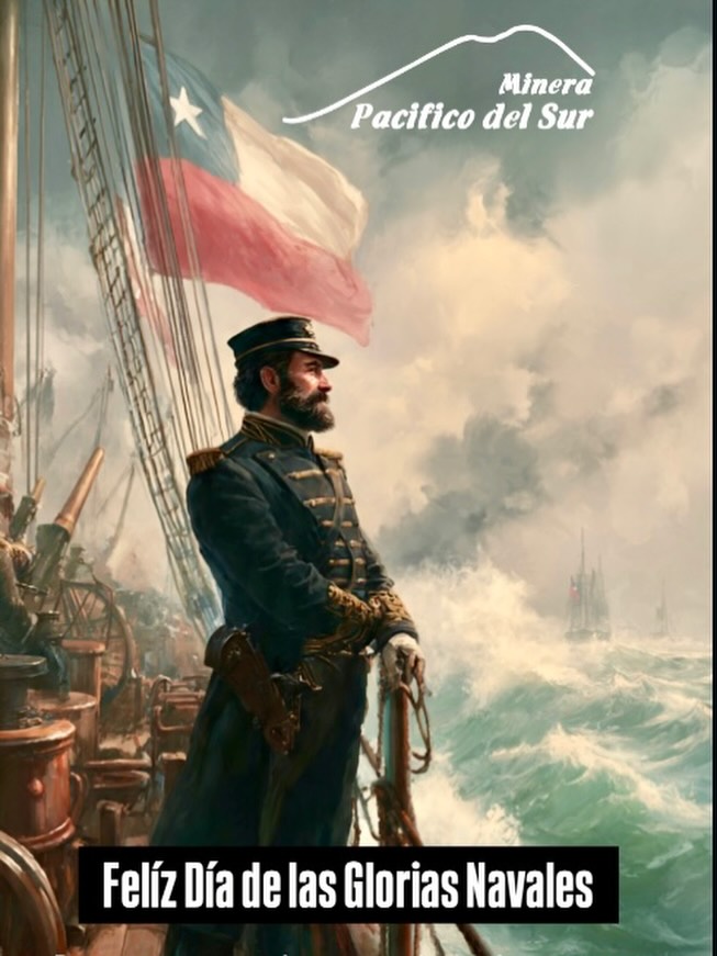 Un reconocimiento a la Armada de Chile este 21 de mayo, en homenaje al combate naval de Iquique.